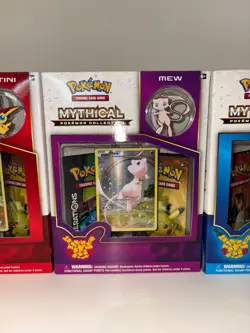 Pokemon 2016 XY Generations Mew Mythical Pin Collection Box Factory Sealed - Image 1