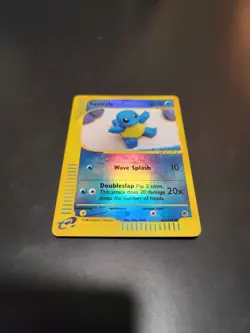 Pokemon TCG Expedition Squirtle Reverse Holo 131/165 Moderately Played Minus - Image 1