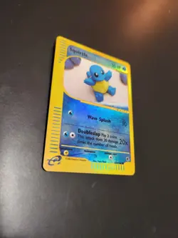 Pokemon TCG Expedition Squirtle Reverse Holo 131/165 Moderately Played Minus - Image 2