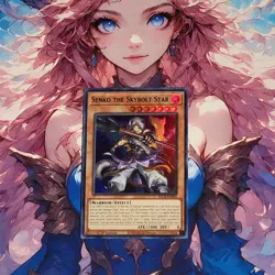 Yugioh - Senko the Skybolt Star - BLCR-EN036 - Ultra Rare - 1st Ed - Near Mint - Image 1