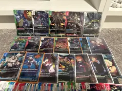 2025 GD01 English Gundam Card Game Card Bundle Lot - C, U, And Holo Rare Cards - Image 2