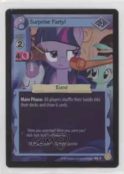 2014 My Little Pony Collectible Card Game - Celestial Solstice Deluxe Set #6 4k2 - Image 1