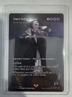 Emet-Selch Ascian K'rrik Son of Yawgmoth 0036 Regular Showcase MTG Final Fantasy - Image 1