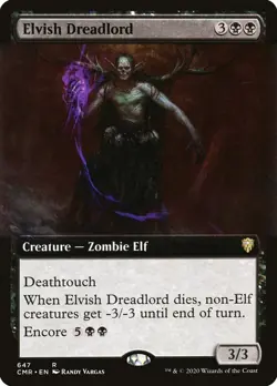 Elvish Dreadlord (Extended) [Commander Legends Extended] Magic MTG - Image 1