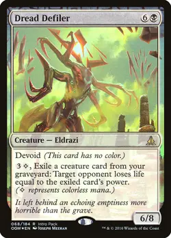 Dread Defiler (Intro Pack) [Oath of the Gatewatch Promos] Magic MTG - Image 1