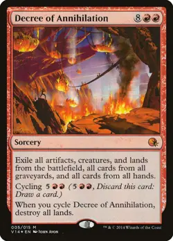 Decree of Annihilation [From the Vault: Annihilation] Magic MTG - Image 1