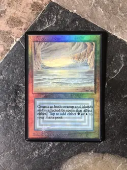 MTG - Underground Sea - FOIL - Beta - Unlimited - Legacy - WATCH VIDEO OF ITEM! - Image 1