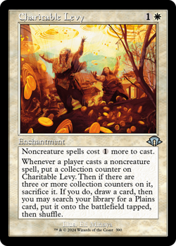 Charitable Levy (Retro) [Modern Horizons 3] Magic MTG - Image 1