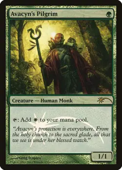 Avacyn's Pilgrim [Friday Night Magic 2012] Magic MTG - Image 1