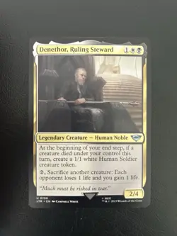 Denethor, Ruling Steward Universes Beyond The Lord Of The Rings Mtg Uncommon 198 - Image 1