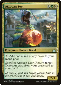 Atzocan Seer [Rivals of Ixalan] Magic MTG - Image 1