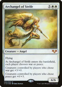 Archangel of Strife [From the Vault: Angels] Magic MTG - Image 1