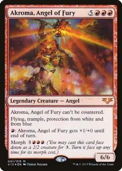 Akroma, Angel of Fury [From the Vault: Angels] Magic MTG - Image 1