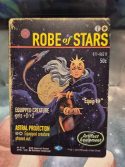 M 0121 Robe of Stars SHOWCASE Edge of Eternities Special Guest MTG Card SPG - Image 1