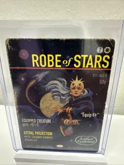 M 0121 Robe of Stars SHOWCASE Edge of Eternities Special Guest MTG Card SPG - Image 1