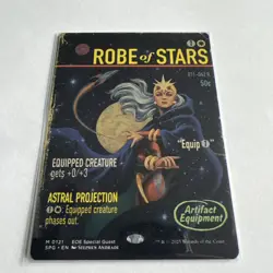 M 0121 Robe of Stars SHOWCASE Edge of Eternities Special Guest MTG Card SPG - Image 1