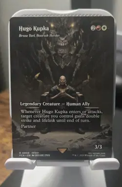 2025 Magic MTG Final Fantasy Hugo Kupka Borderless Rare #0050 - Image 1