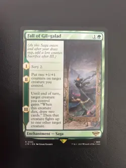 Fall of Gil-galad Universes Beyond: the Lord of the Rings Mtg Regular Rare 165 - Image 1