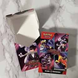 EMPTY Set Of 6 Pokemon TCG Scarlet & Violet Booster Bundles x4 Build & Battle x2 - Image 2