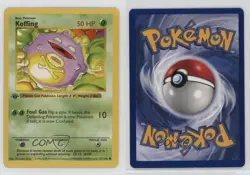 Koffing Shadowless 1st Ed. Pokemon Base Set #51 1999 4k2 - Image 3