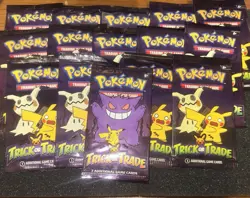 *LOT OF 15* Mini Packs Pokemon TCG Trick or Trade 2023 Halloween - Image 1