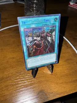Yugioh TCG 1x Triple Tactics Thrust MP24-EN073 Prismatic Secret Rare 1st Ed NM - Image 2