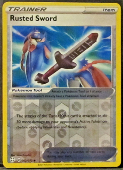 1 POKEMON CARD TCG/RUSTED SWORD/062/072/REVERSE HOLO/UNCOMMON/TRAINER/2021 - Image 1