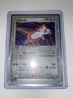 Pokemon 2003 Dragon Latias EX Holo Ultra Rare Card #93/97 - Image 1