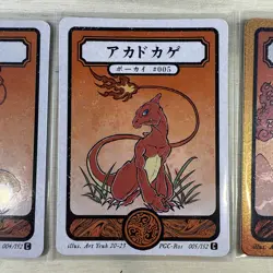 Pokai Gaku - Charmander , Charmeleon, Charizard - Art Yeuh - Custom Pokemon Card - Image 3