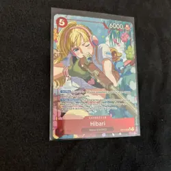 Hibari (Alt Art) OP11-010 SR Fist of Divine Speed ONE PIECE Card Game English NM - Image 2