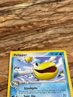 Vintage 2003 Pokemon Pelipper Card 19/109 EX Ruby & Sapphire Lightly Played - Image 2