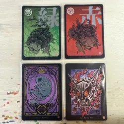 Pokemon Pokai Gaku Promo 4 Card Lot - Art Yeuh - Image 1