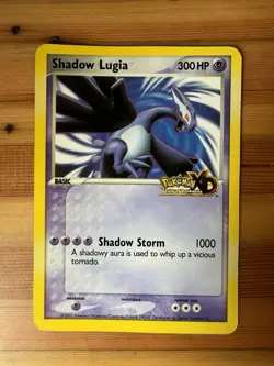 Rare!! Pokemon Card Jumbo Big Issue Shadow Dark Lugia Promo Special Extra - Image 1