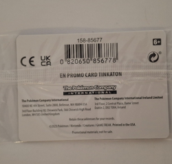Pokemon TCG 105/193 Tinkaton GameStop Promo Holo Card SEALED - Image 3
