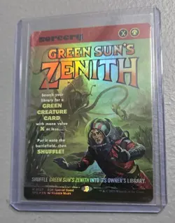 Green Sun's Zenith (Mythic Showcase Foil) #127 Edge of Eternities MTG NM - Image 3
