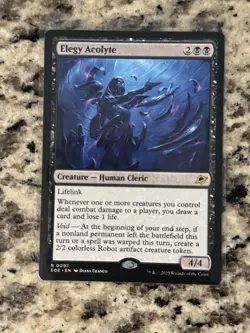 1x Elegy Acolyte MTG Edge of Eternities NM Magic Regular - Image 1