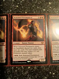 1x Seasoned Pyromancer (NM) Modern Horizons MH1 Magic MTG - 3 Available - Image 2
