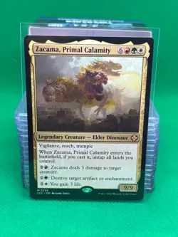 MTG Lost Caverns of Ixalan Commander - Zacama, Primal Calamity - Image 1