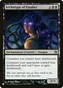 1 x Archetype of Finality - Mystery Booster / The List - NM-Mint - MTG - Image 1