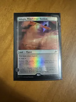 x1 MTG EOE Adagia Windswept Bastion Foil 0250 Pack Fresh - Image 1