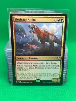 Regisaur Alpha - Lost Caverns of Ixalan Commander - LCC - MTG - Image 1