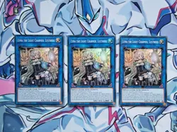 Lyna The Light Charmer Lustrous 1st Edition Super Rare RA04 Yugioh Card PLAYSET - Image 1