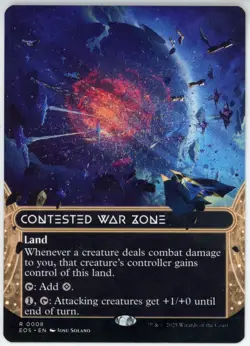 Contested War Zone Borderless Edge of Eternities MTG 0008 EOE - Image 1