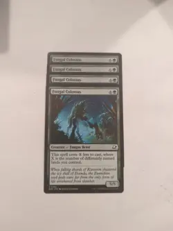 (4) Fungal Colossus *PLAYSET* Edge of Eternities Regular NM MTG - Image 1