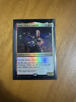 x1 MTG EOE Sami Wildcat Captain Foil 0226 Pack Fresh - Image 1
