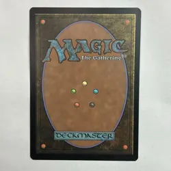 mtg Arcane Signet altered hand painted Art Magic the Gathering “5 Colored Ring” - Image 4