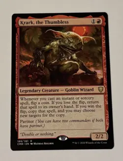 MTG Krark, the Thumbless - Commander Legends NM - Image 1