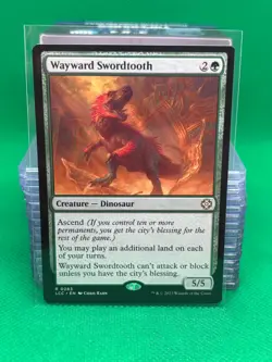 MTG - WAYWARD SWORDTOOTH - Caverns of Ixalan Com (R) - Image 1