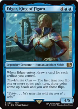 Edgar, King of Figaro [FINAL FANTASY] Magic MTG - Image 1