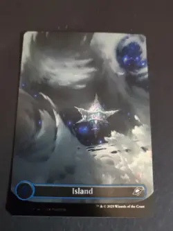 Island (0368) (Borderless) (Galaxy Foil) Edge of Eternities Foil MTG NM - Image 1